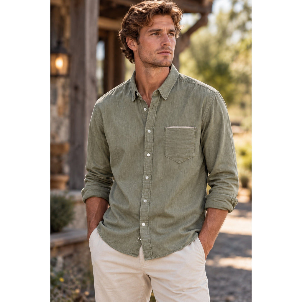 Billy Reid Tuscumbia Standard Long Sleeve Button Down — Size XL // Preowned