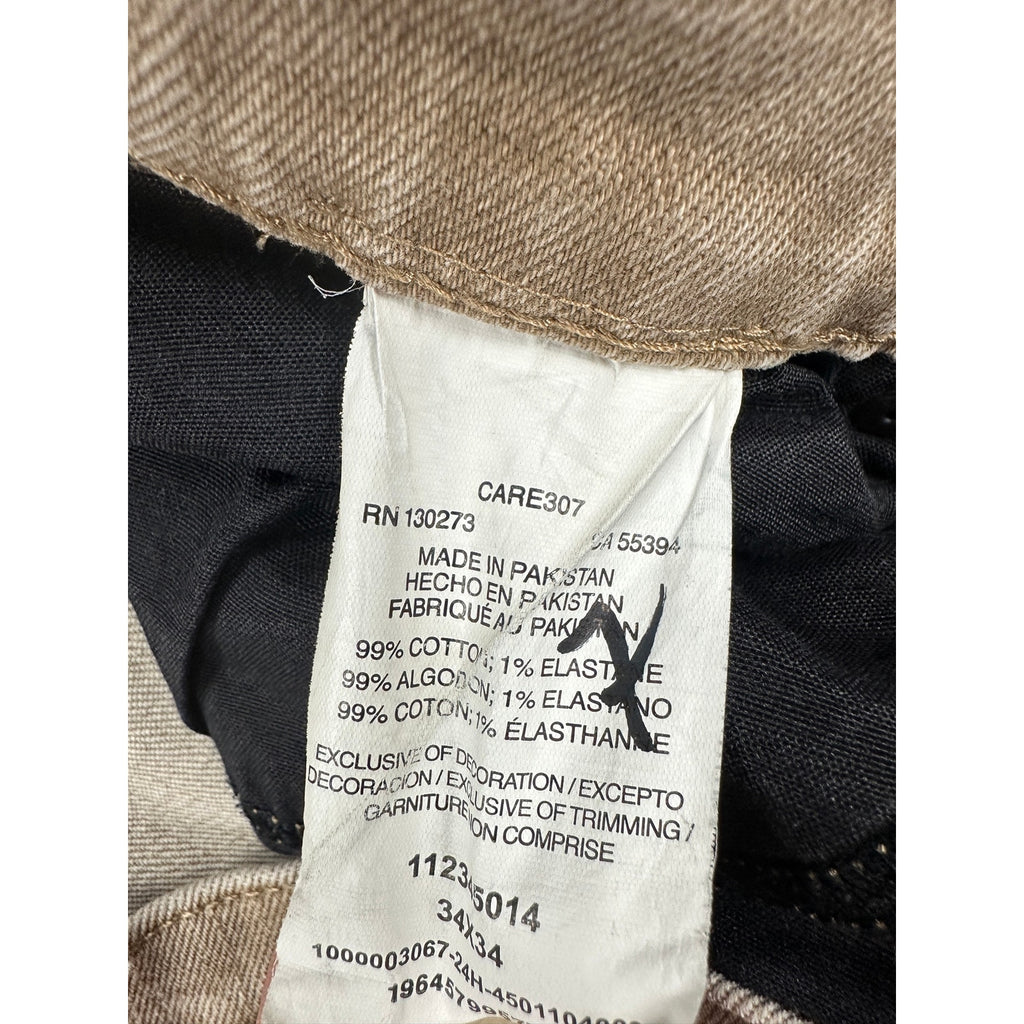 Wrangler Retro Slim Straight Jean in Saddle Tan — Size 34x34 // Preowned
