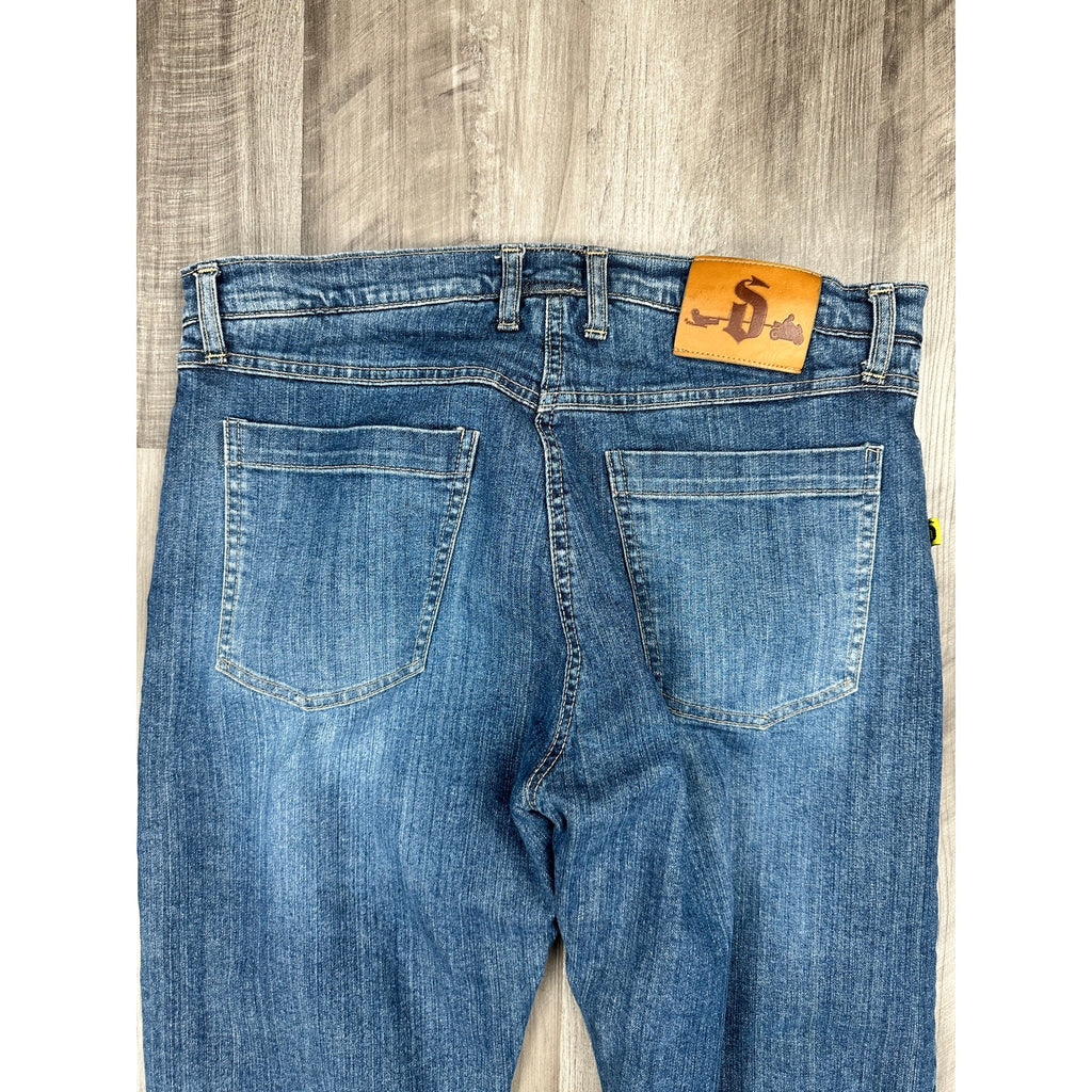 Sartso Killer Kevlar Motorcycle Jeans in Blue — Size 36 // Preowned