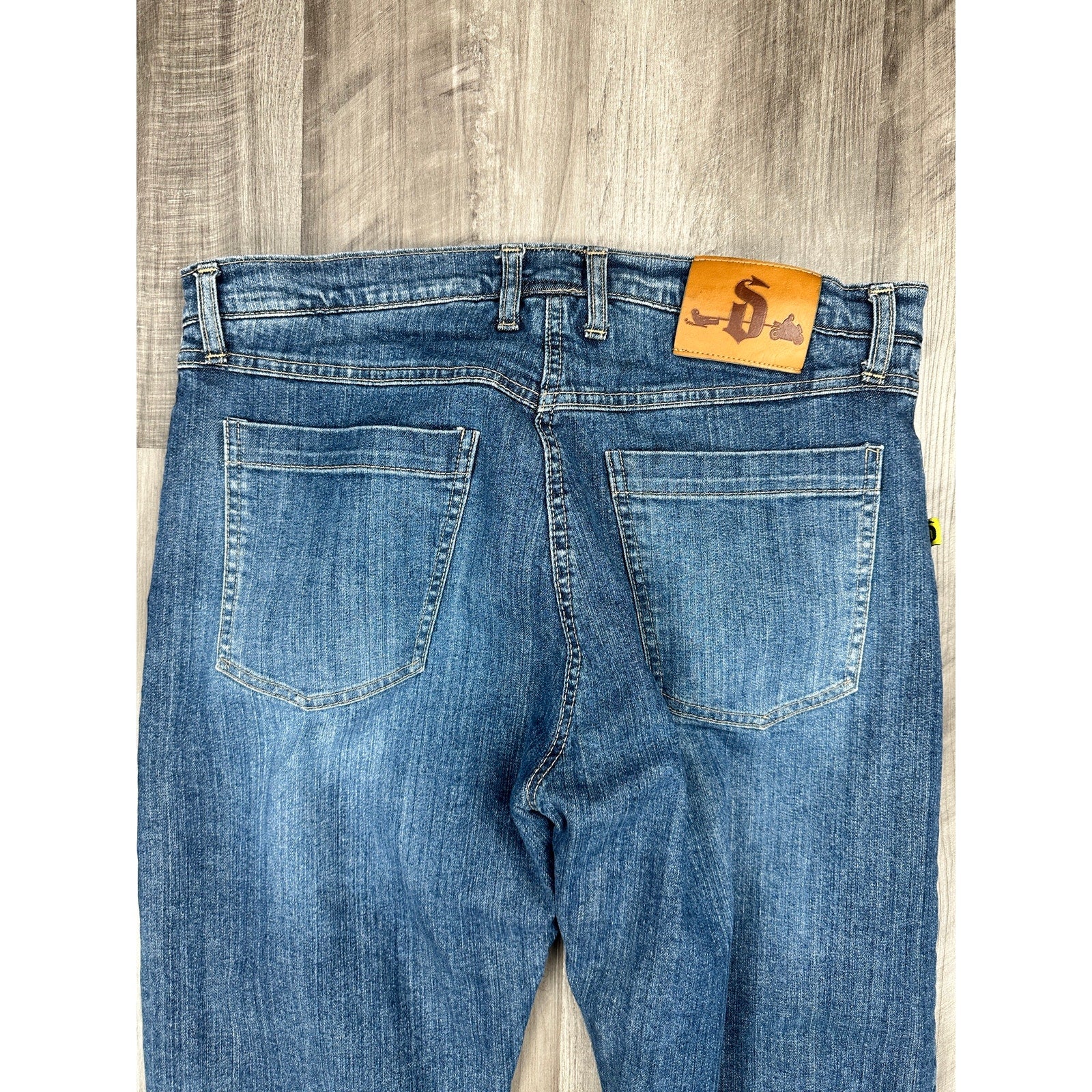 Sartso Killer Kevlar Motorcycle Jeans in Blue — Size 36 // Preowned
