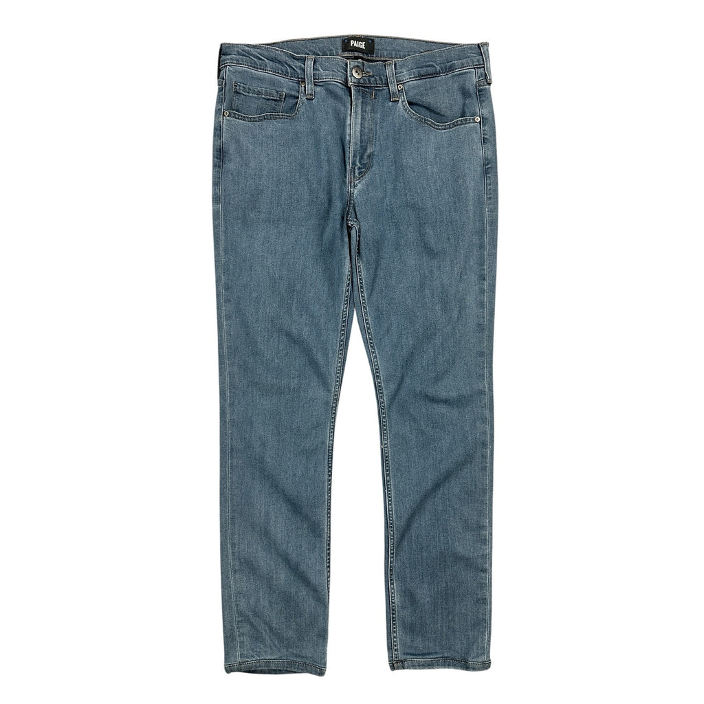 Paige Federal Slim Straight Jeans in Marson Blue — Size 33 // Preowned