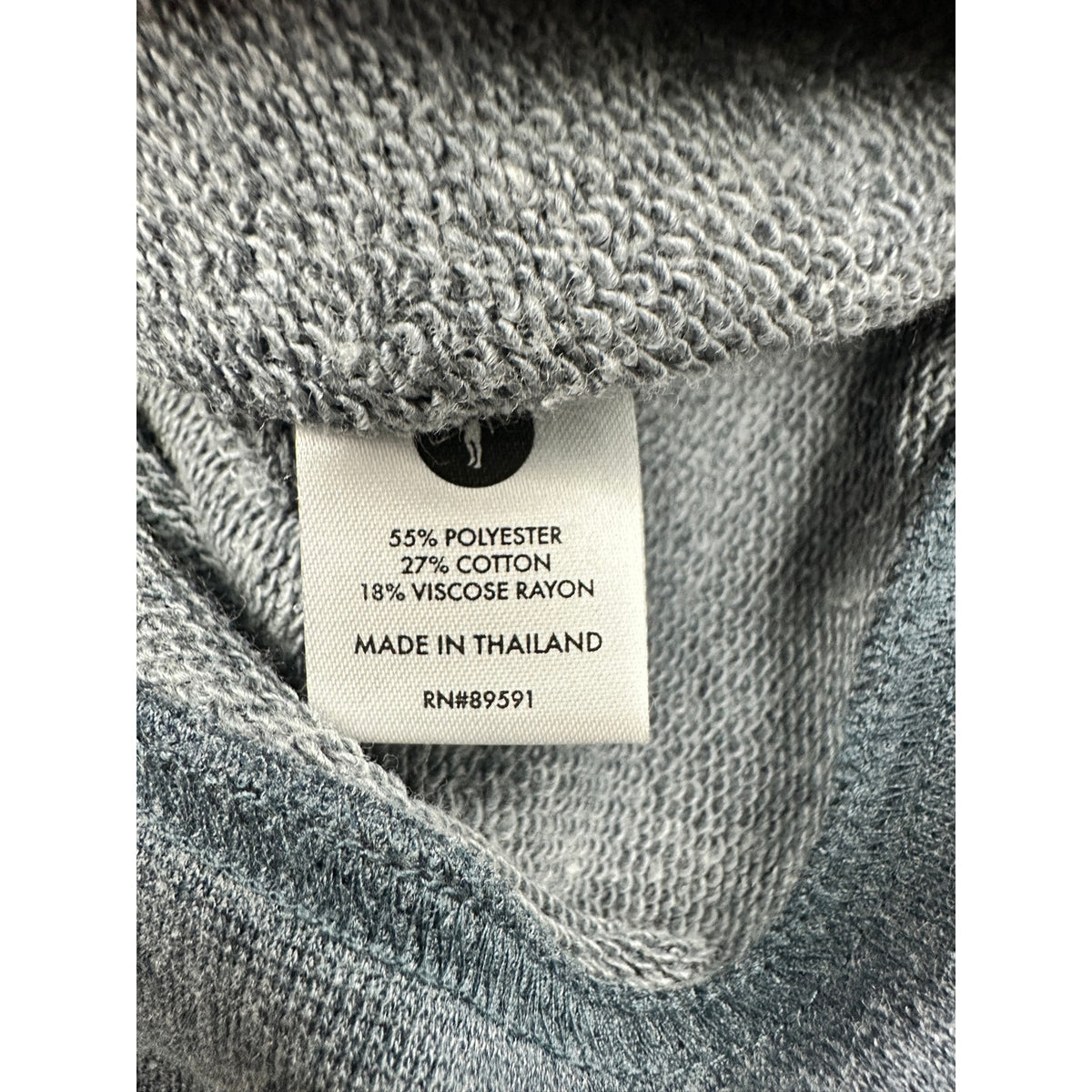 Toes on the Nose Coastal Pullover Soft Henley Hoodie — Size Small