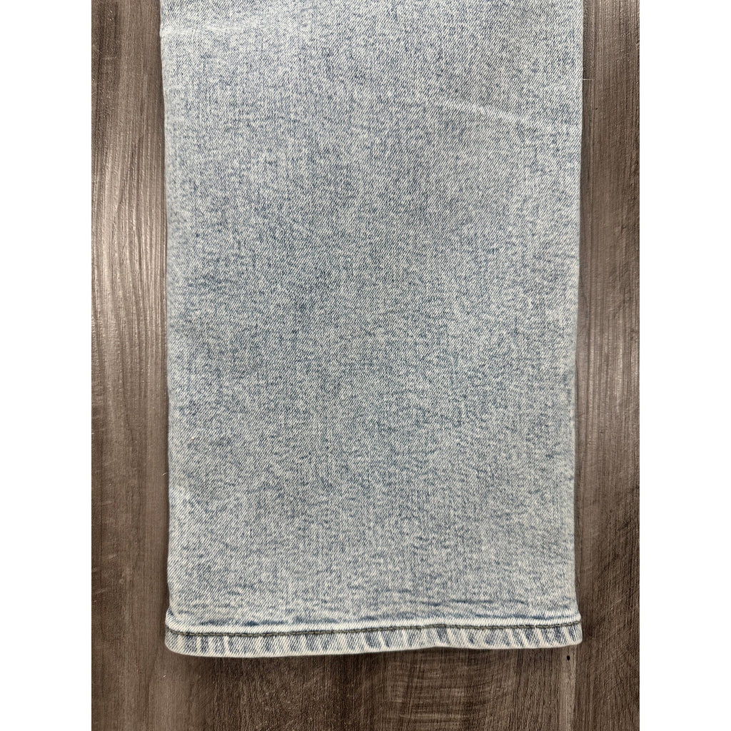 Buffalo David Bitton Ash Slim Fit Stretch Jean in Bleached and Blasted — Size 36x32