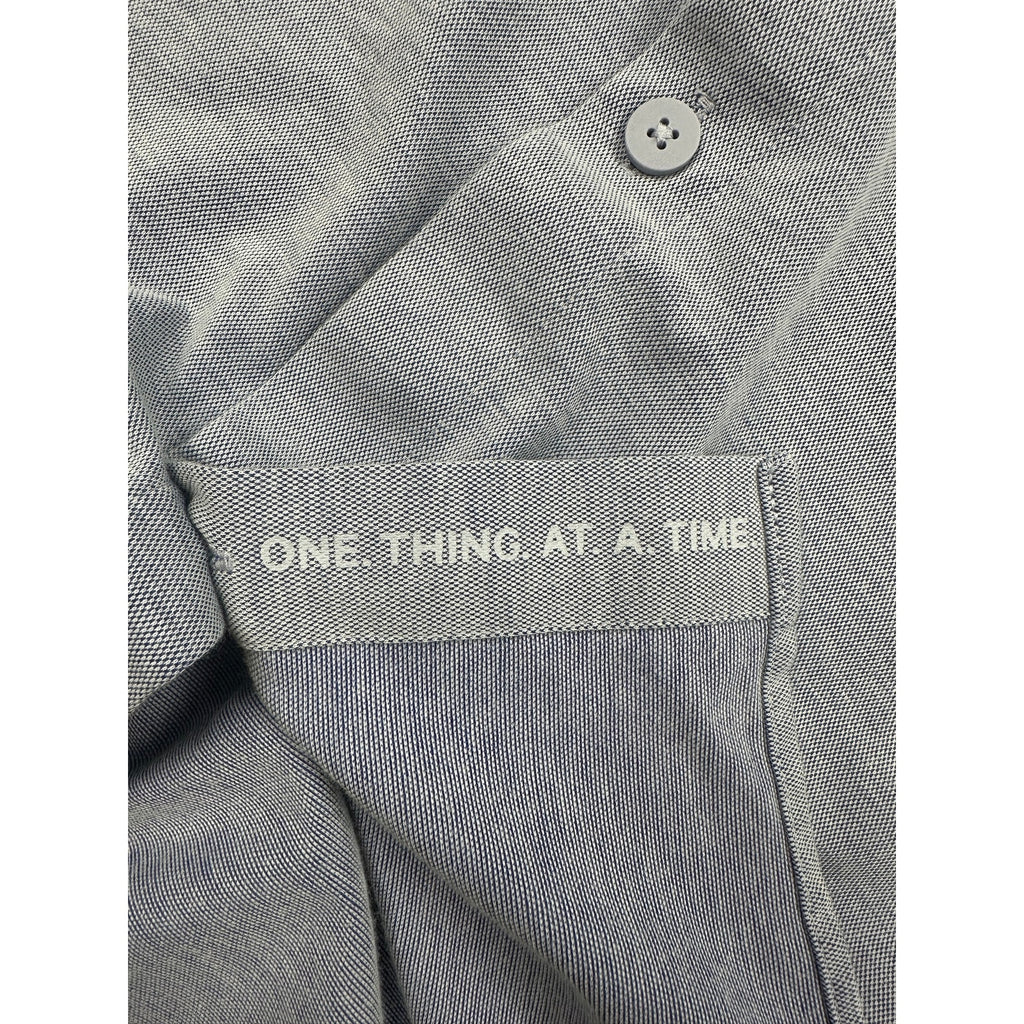 Lululemon Commission Long Sleeve Pocket Shirt in Light Gray — Size XL // Preowned