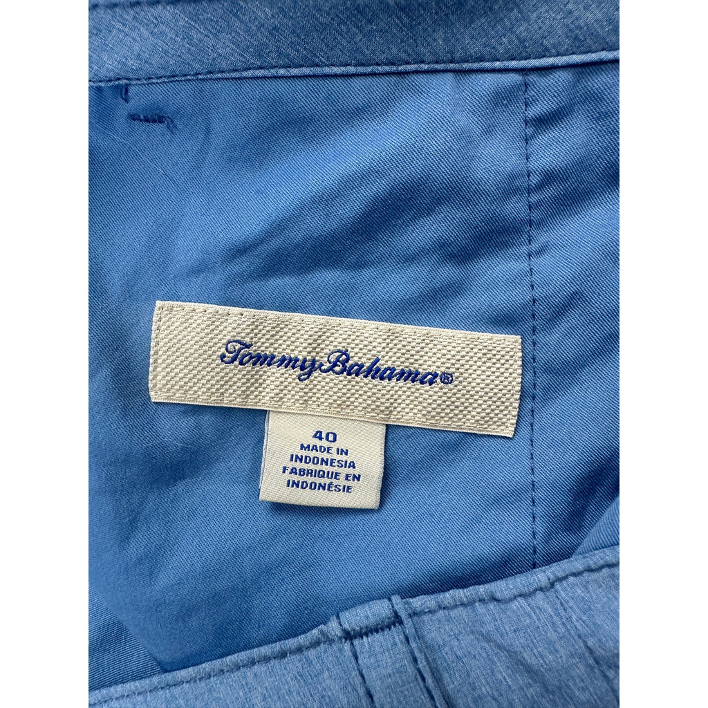 Tommy Bahama Boracay Shore Performance Shorts in Heather Blue — Size 40 // Preowned
