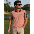 Birds of Condor Weekend at Birdies Fine Pique Polo in Old Rose — Size Large // Preowned