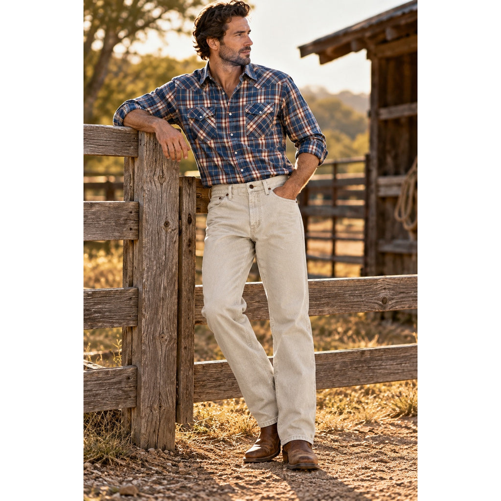 Wrangler Cowboy Cut Original Straight Fit Jeans — Size 38x32 // Preowned