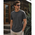 Jack Archer Anytime Modal Tee in Charcoal — Size Medium