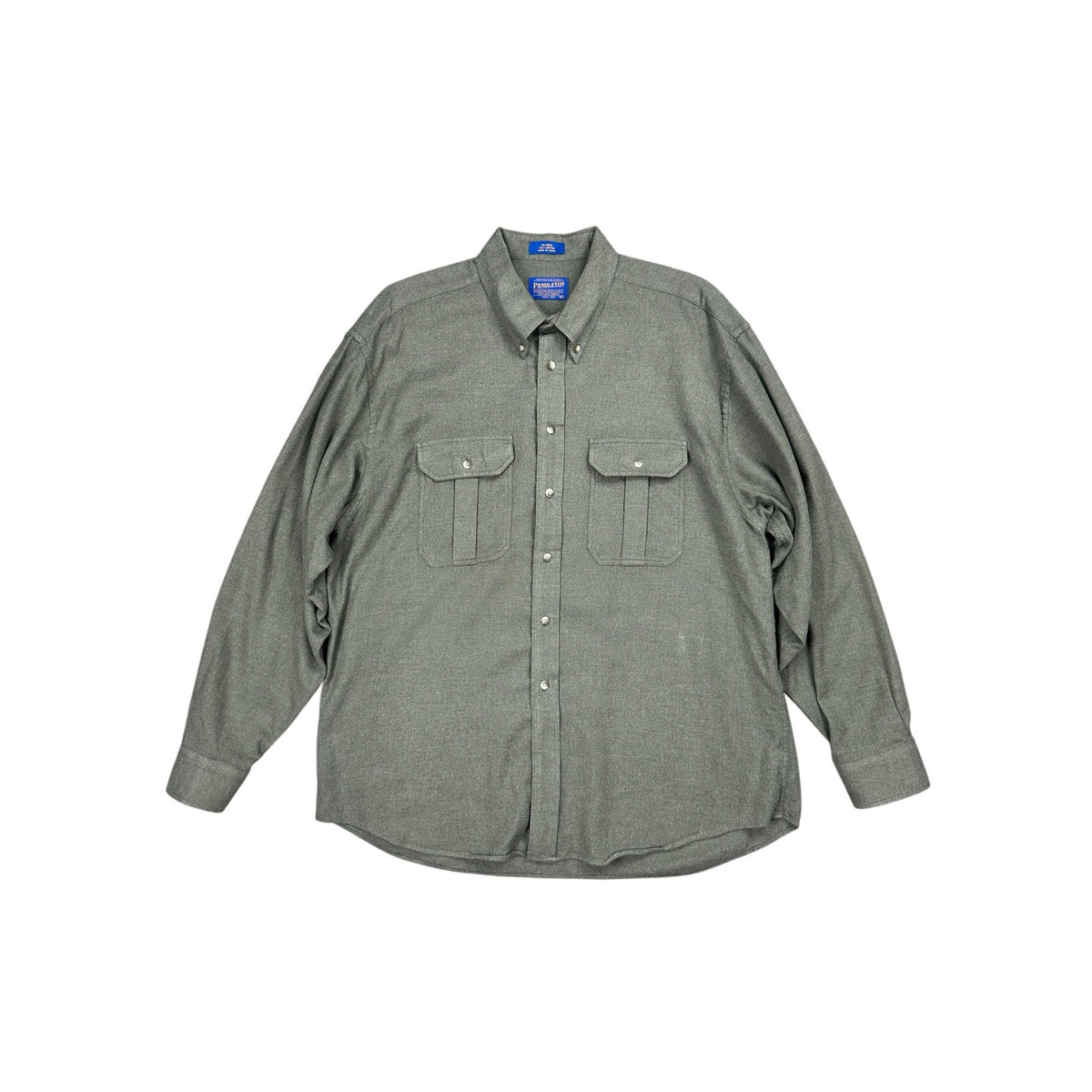 Pendleton Burnside Flannel Two Pocket Long Sleeve Button Down Shirt — Size XL // Preowned