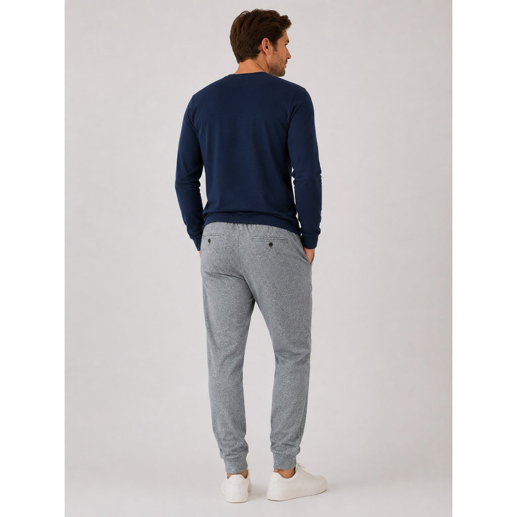 Bonobos Stretch Jogger Pant in Light Heather Navy — Size 2XL Regular