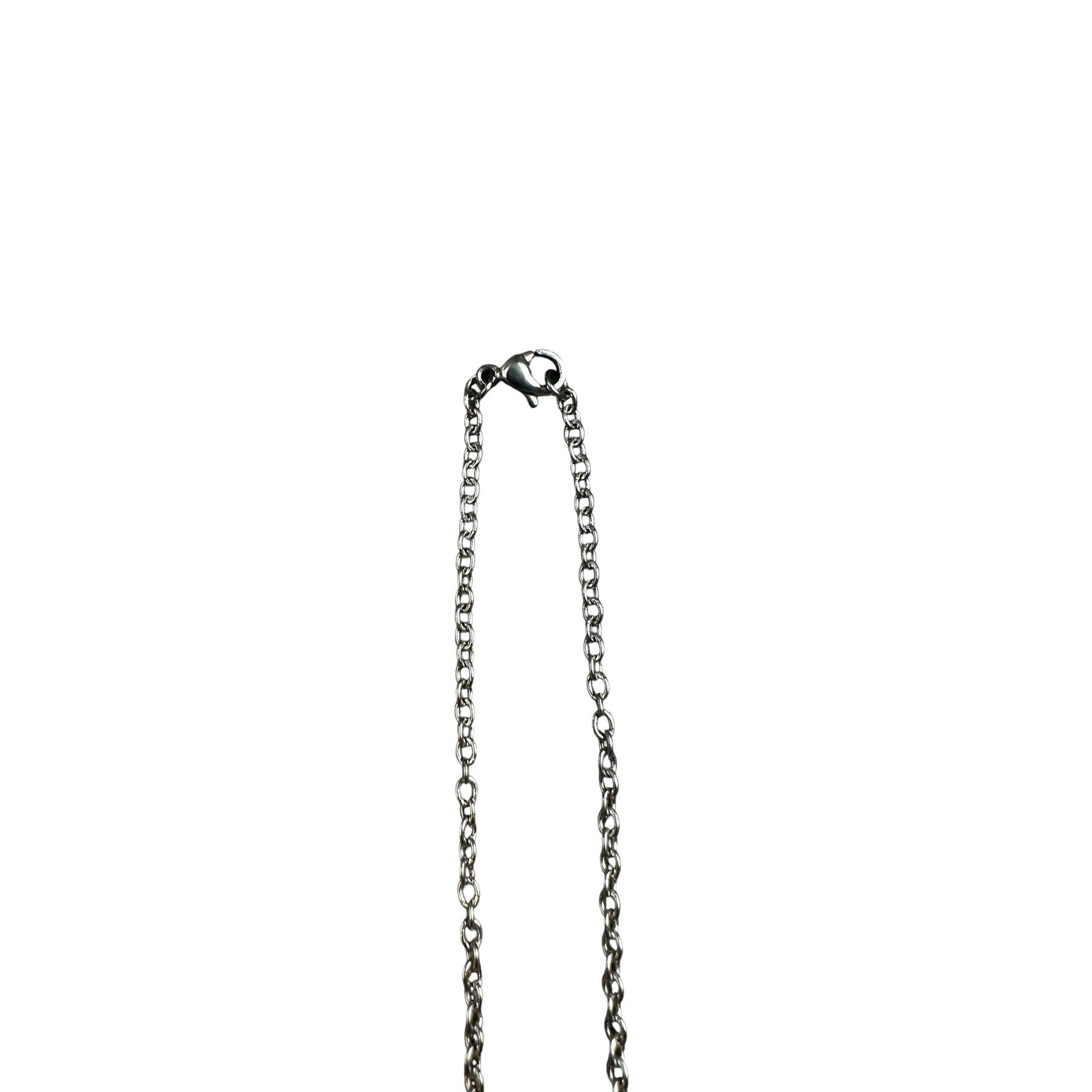 Andrew Christian Paw Print Necklace in Silver — One Size
