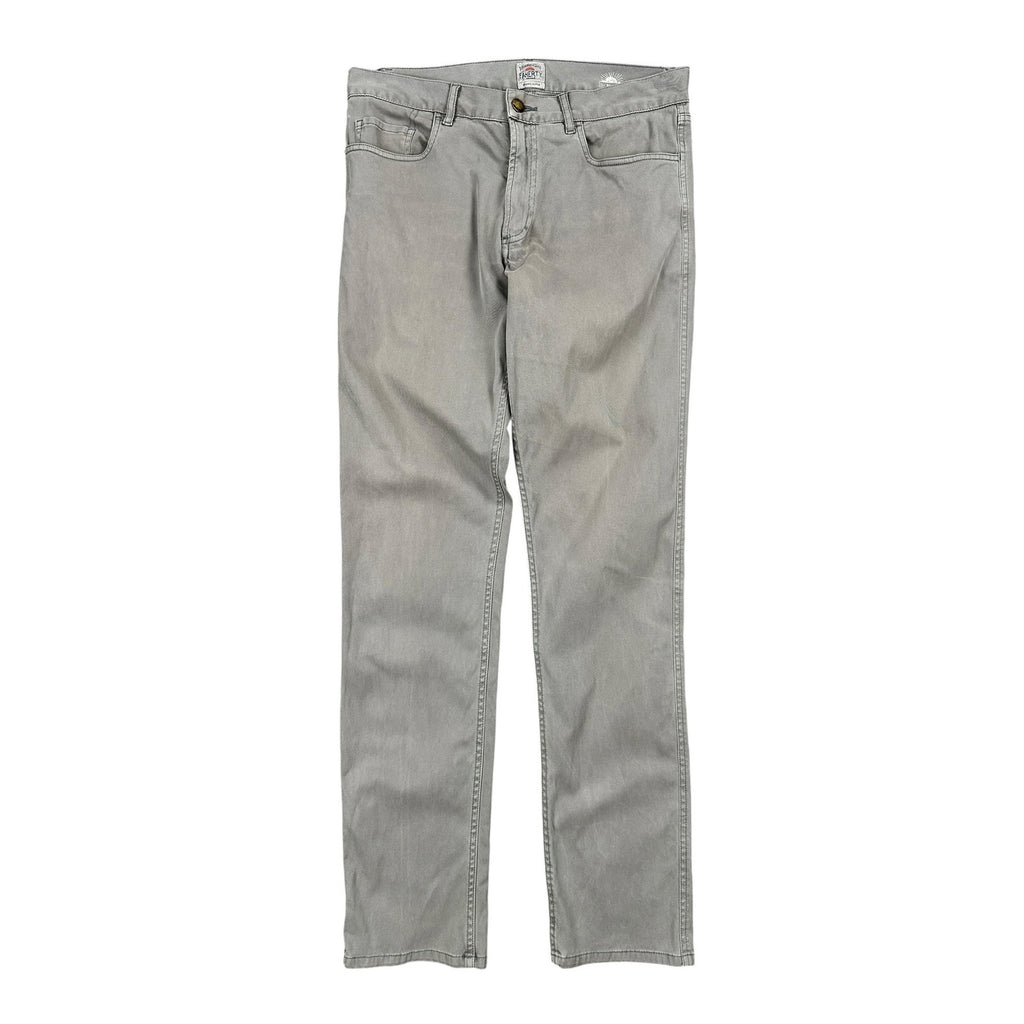 Faherty Comfort Twill 5 Pocket Pants in Rugged Gray — Size 31 // Preowned