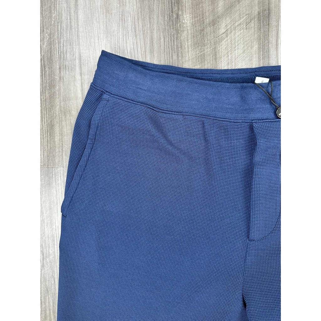 RLX Ralph Lauren Performance Waffle-Knit Jogger Pants in Navy — Size XL