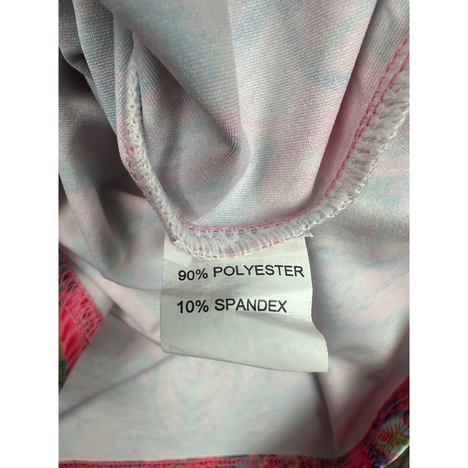 Sunday Swagger Bright Pink Paisley Golf Polo in Pink Multi — Size XL // Preowned