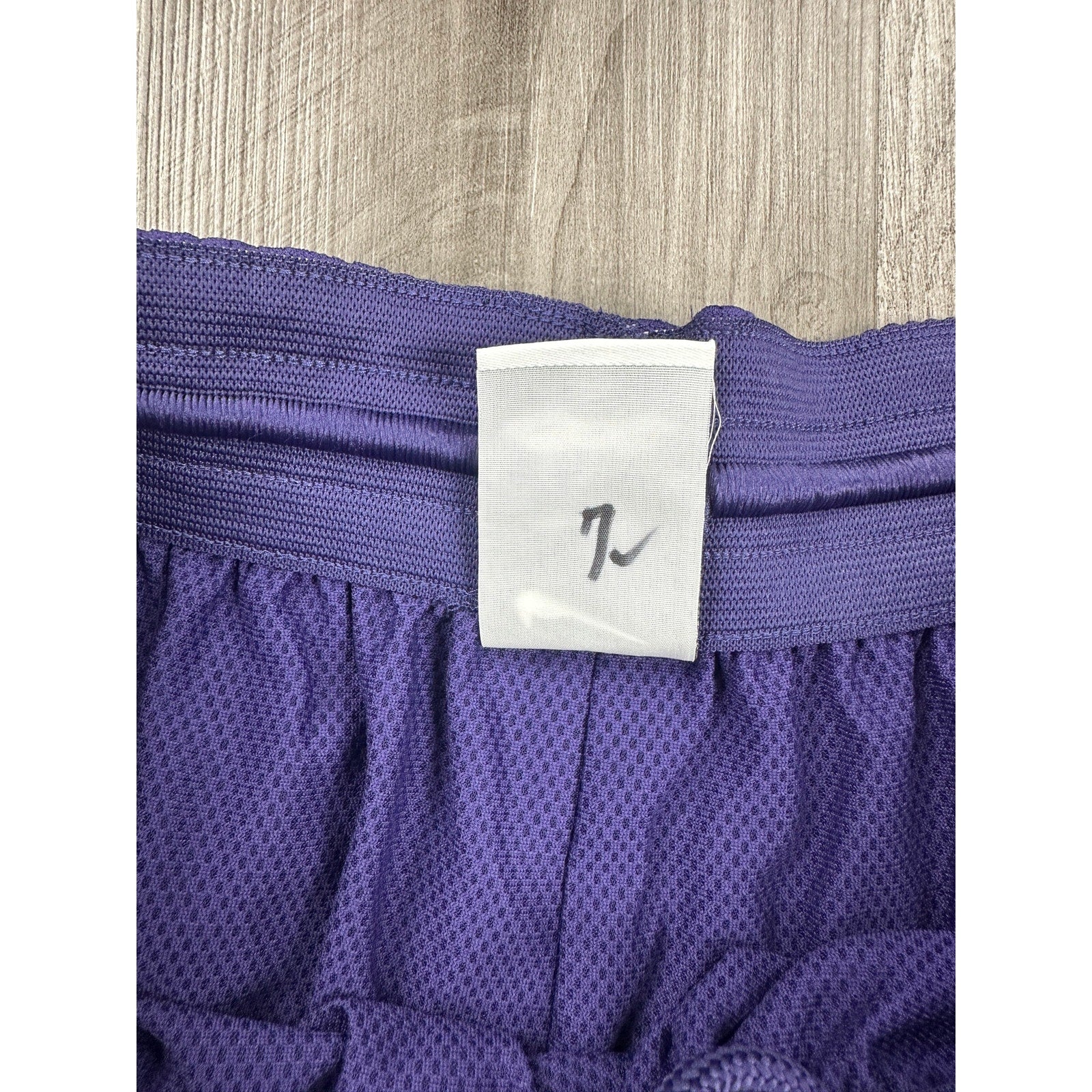Nike TCU Horned Frogs Loose Fit Mid-Thigh Dri-FIT Mesh Athletic Shorts in Purple — Size Large