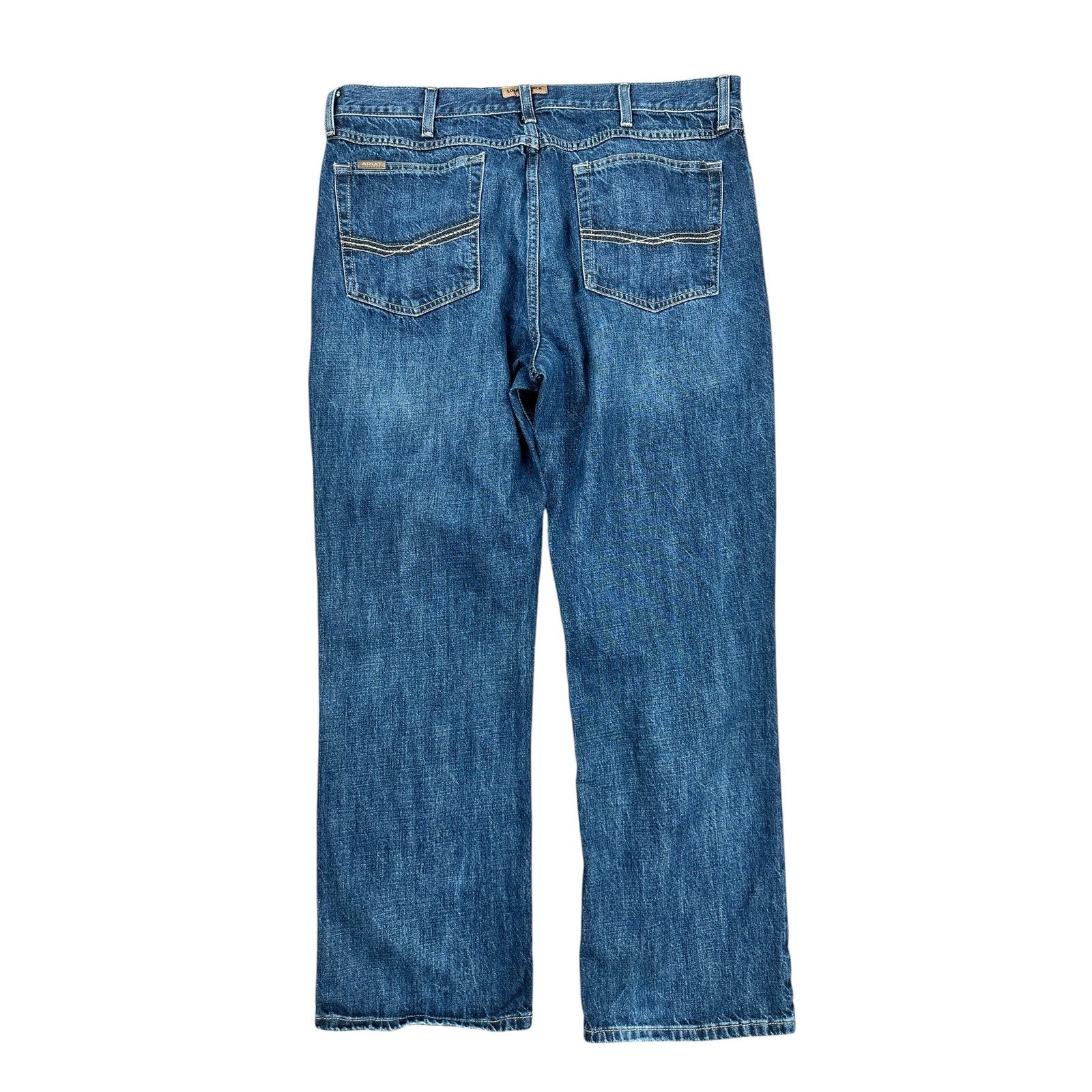 Ariat M4 Low Rise Legacy Boot Cut Jean in Roadhouse — 38x32 // Preowned
