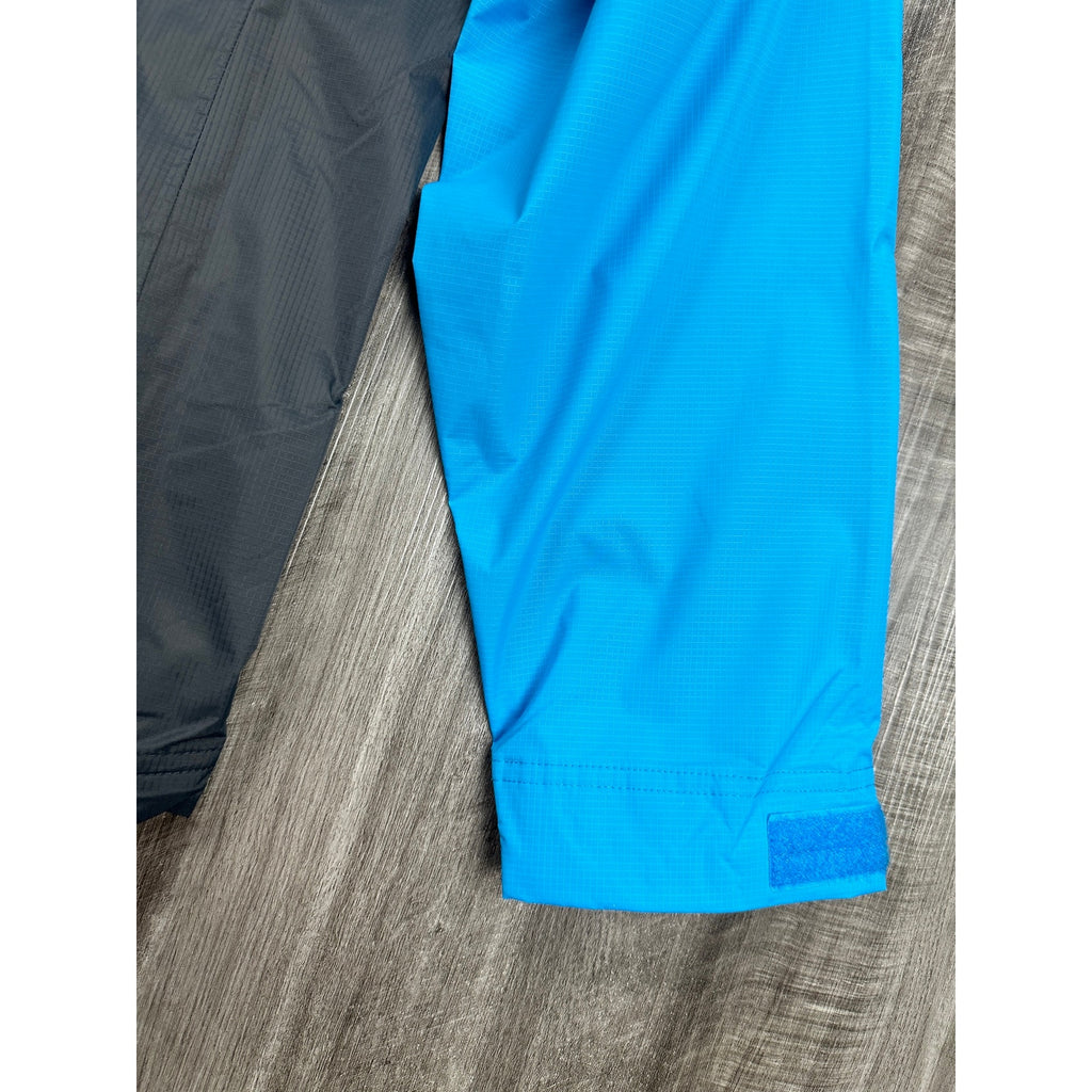 Grundens Trident Ripstop Hooded Jacket in Coastal Blue — Size Medium