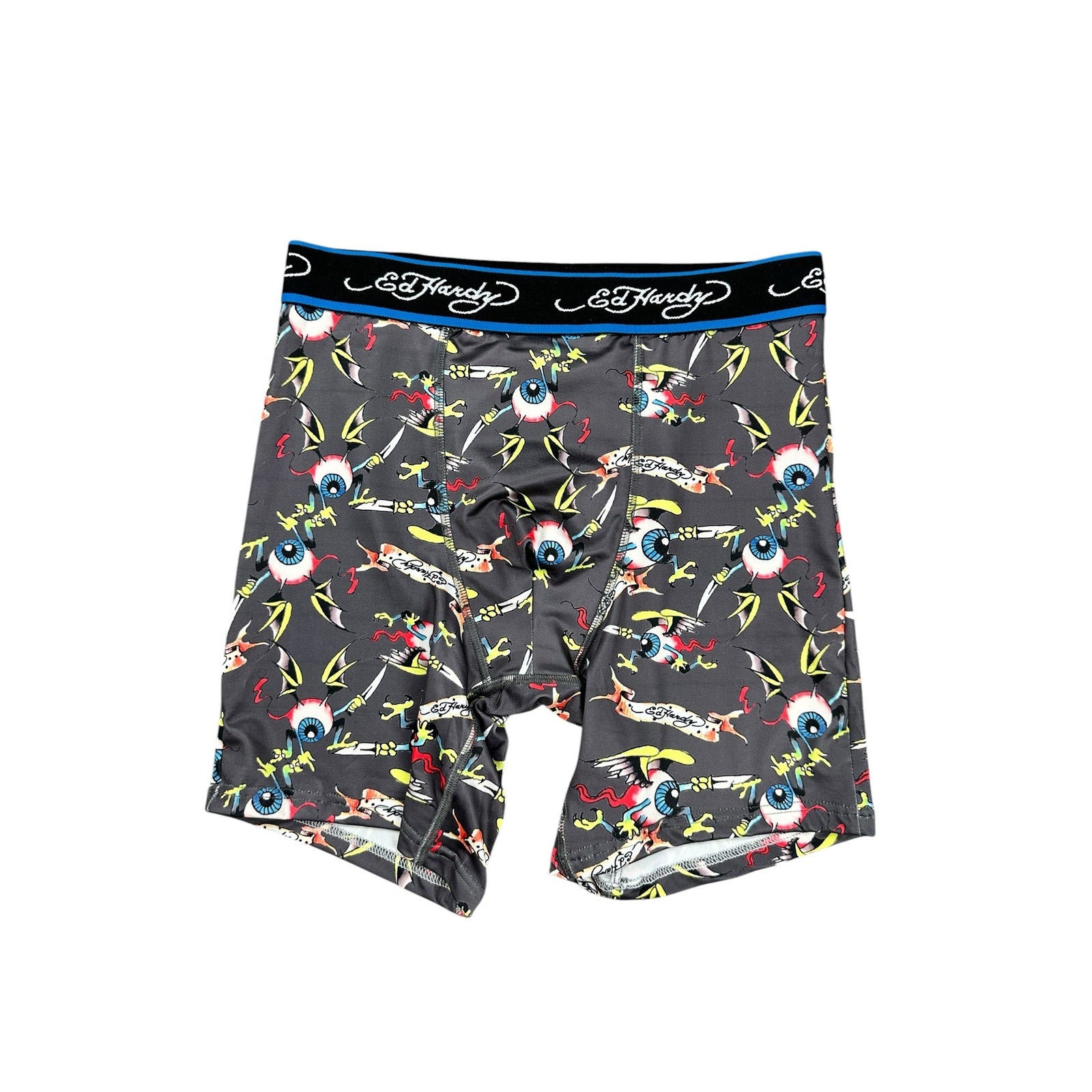 Ed Hardy Performance Boxer Briefs 4-Pack — Size Medium