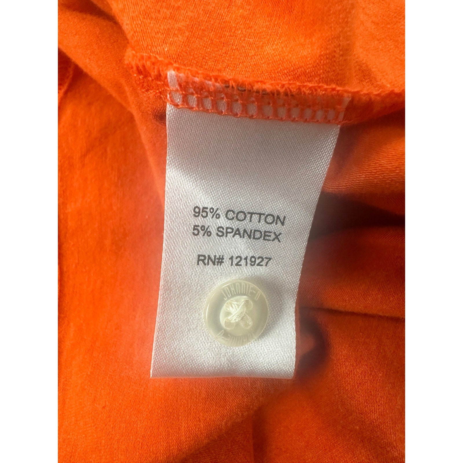 Johnnie-O Clemson Tigers Gameday Original Polo in Orange — Size Medium // Preowned