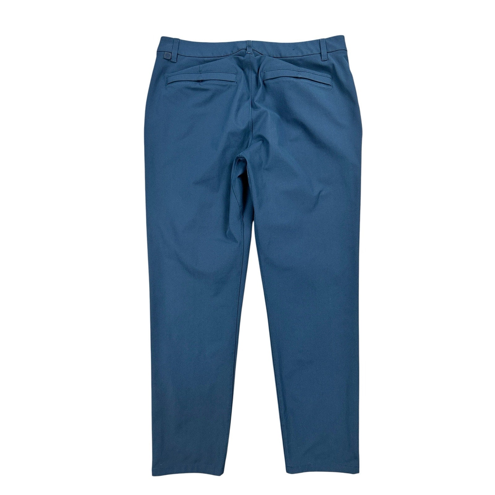 Lululemon ABC Slim Fit Warpstreme Trouser Chino Pants in Navy — Size 33 // Preowned