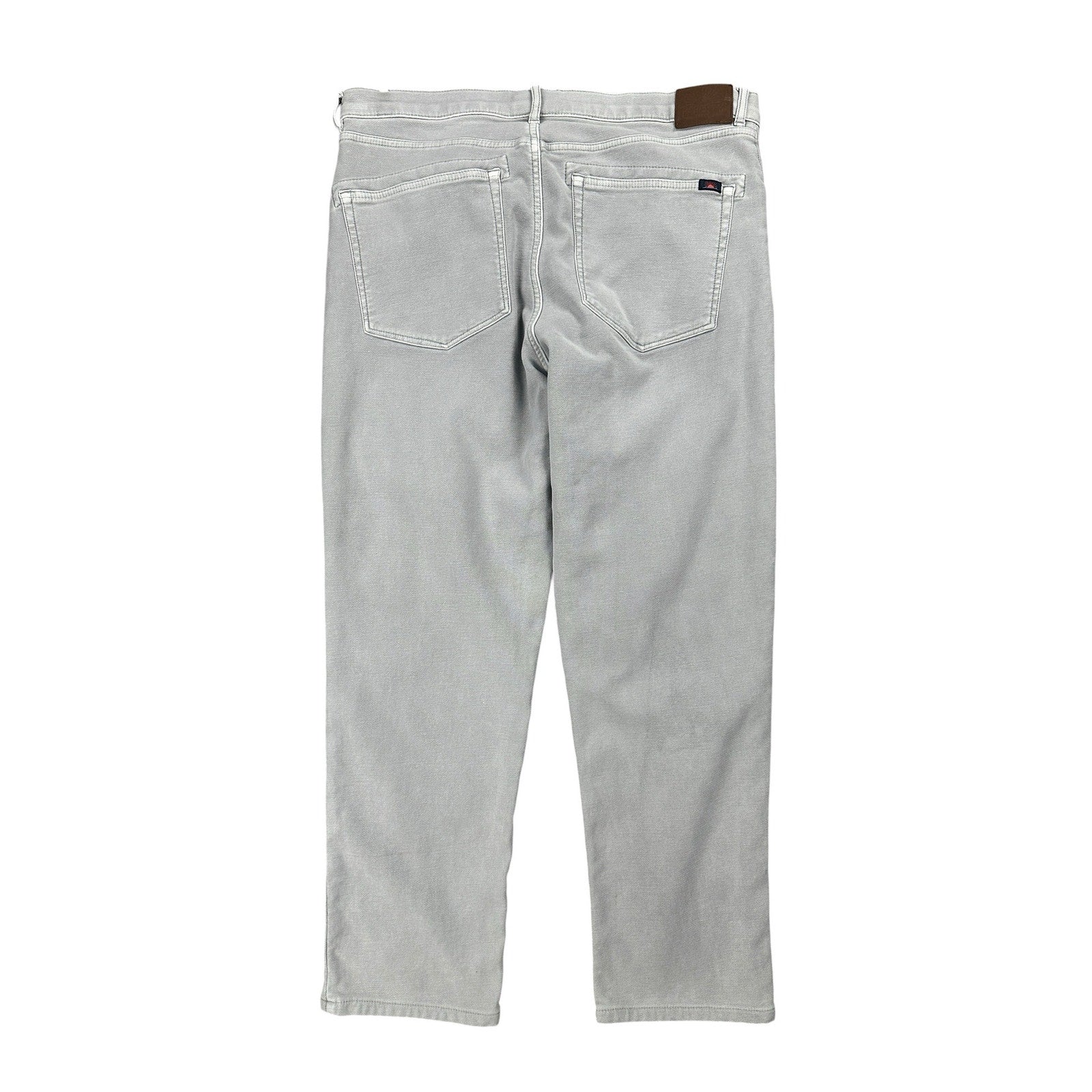 Faherty Stretch Terry 5 Pocket Pants in Gray — Size 38 // Preowned