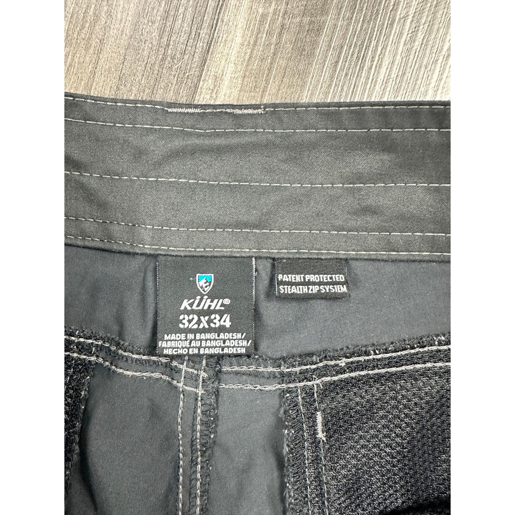 Kuhl Renegade Convertible Cargo Pants in Charcoal — Size 32x34 // Preowned