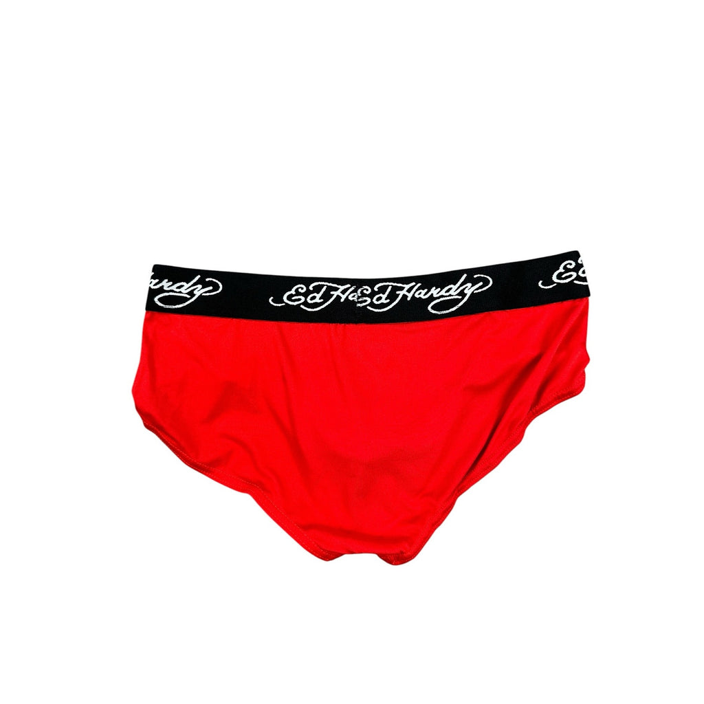 Ed Hardy Performance Low Rise Briefs 5-Pack — Size Medium