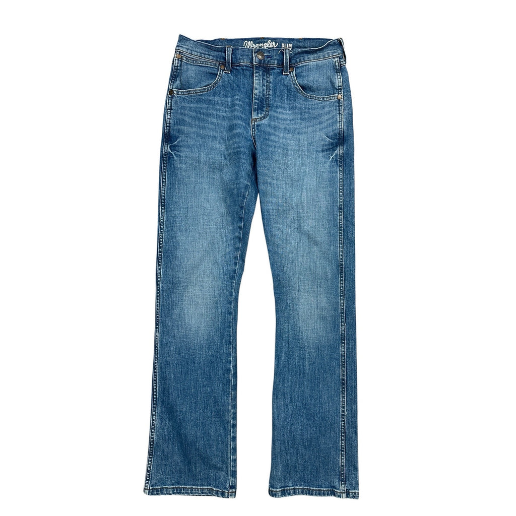 Wrangler RETRO Slim Bootcut Jeans in Blue — Size 30x32 // Preowned