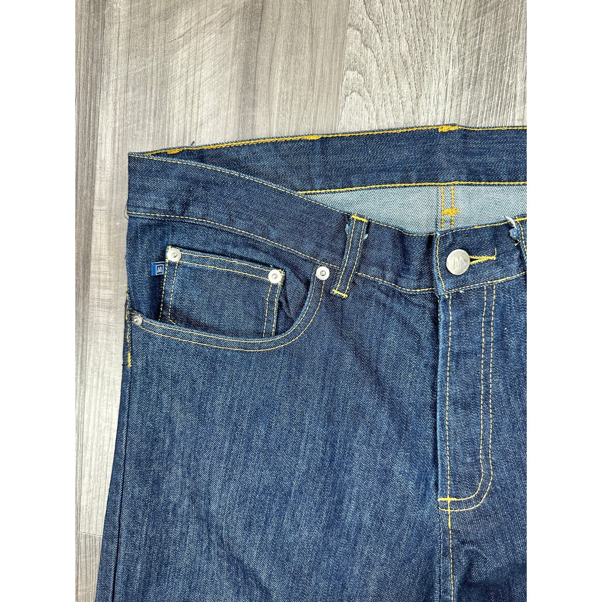 Mizzen+Main Abrams Advanced Straight Leg Stretch Jeans — Size 34 // Preowned
