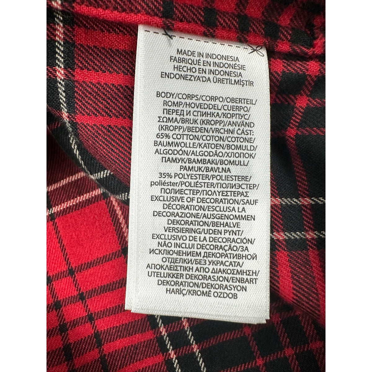 Polo Ralph Lauren Brushed Classic Fit Performance Plaid Long Sleeve Button Down Camp Shirt — Size Small