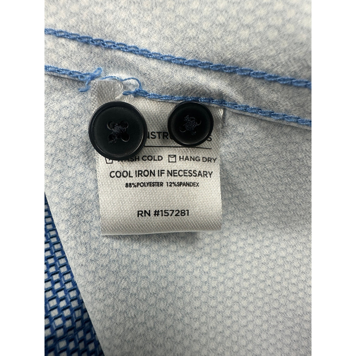 Mizzen+Main Lightweight Leeward Performance Trim Long Sleeve Button Down Shirt — Size XL // Preowned