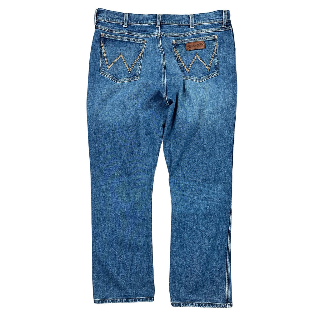 Wrangler Retro Slim Boot Cut Jeans in Blaze Blue — Size 40x34 // Preowned