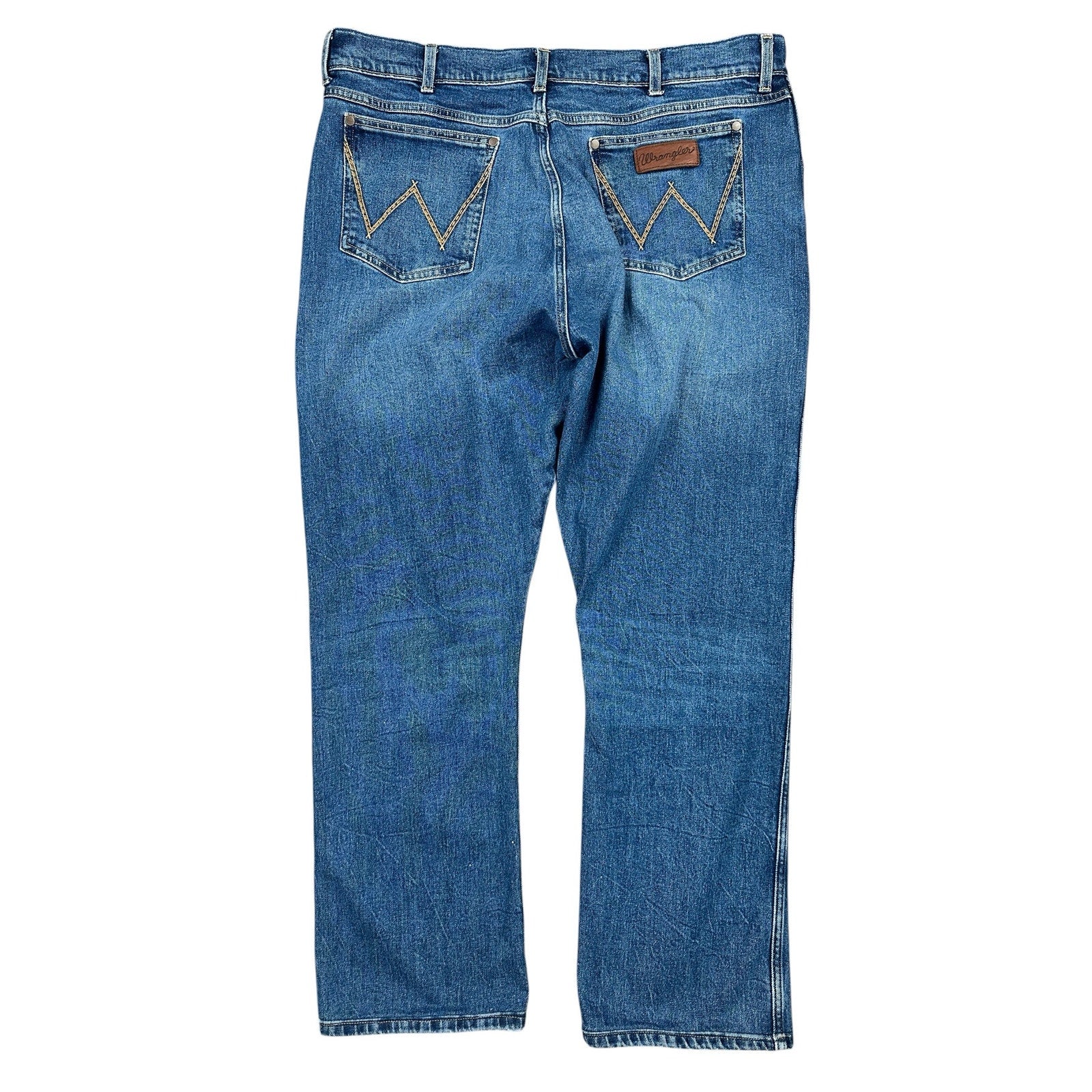 Wrangler Retro Slim Boot Cut Jeans in Blaze Blue — Size 40x34 // Preowned