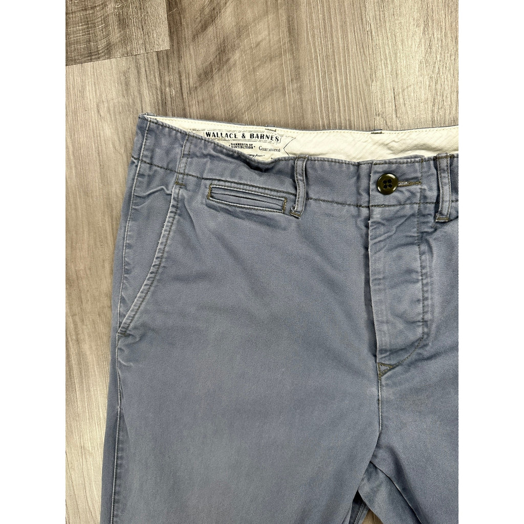 Wallace & Barnes Slim Fit Military Officer's Chino Pants — Size 33 // Preowned