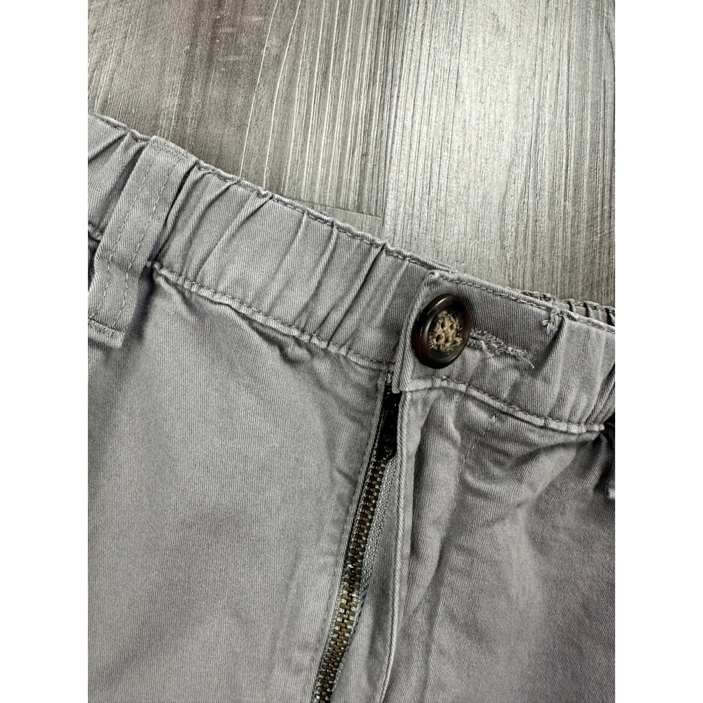 Chubbies 5.5-Inch Elastic Waist Chino Shorts in Gray Khaki — Size XL // Preowned