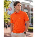 Johnnie-O Clemson Tigers Gameday Original Polo in Orange — Size Medium // Preowned