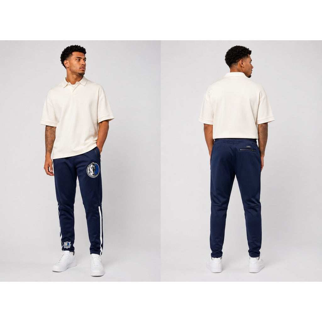 Pro Standard Dallas Mavericks Classic Track Pants in Midnight — Size 2XL