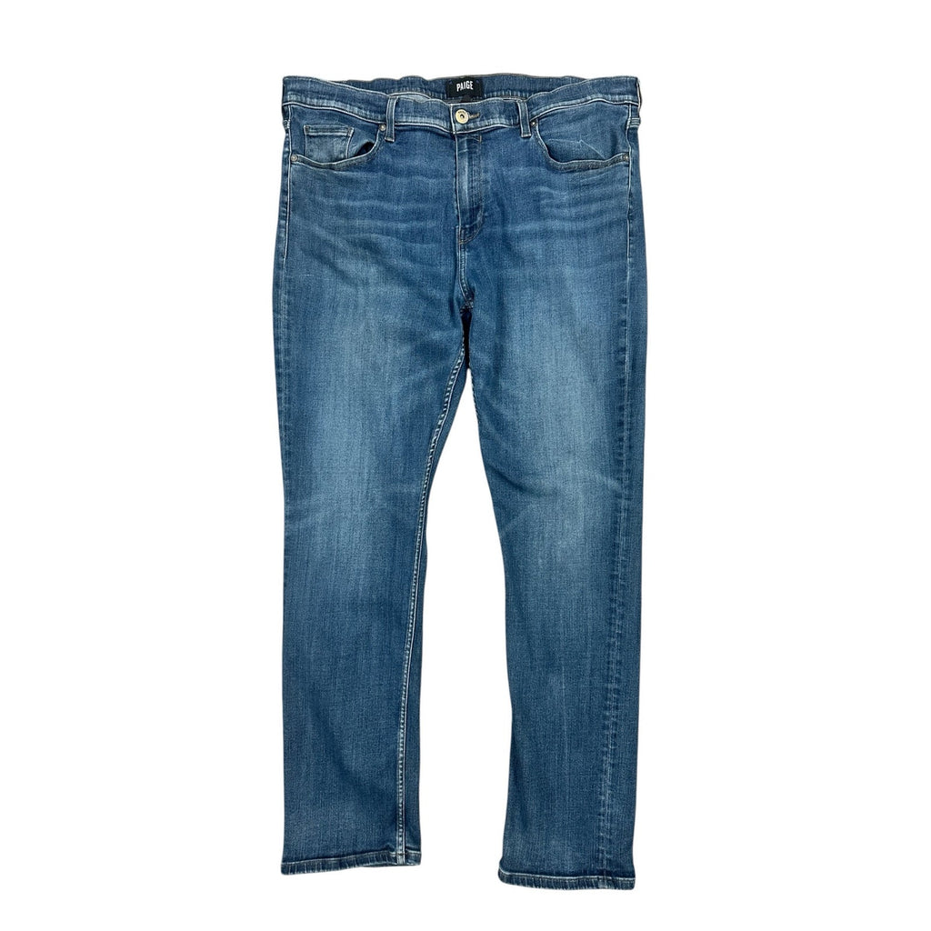 Paige Federal Slim Straight Warwick Jeans — Size 40 // Preowned