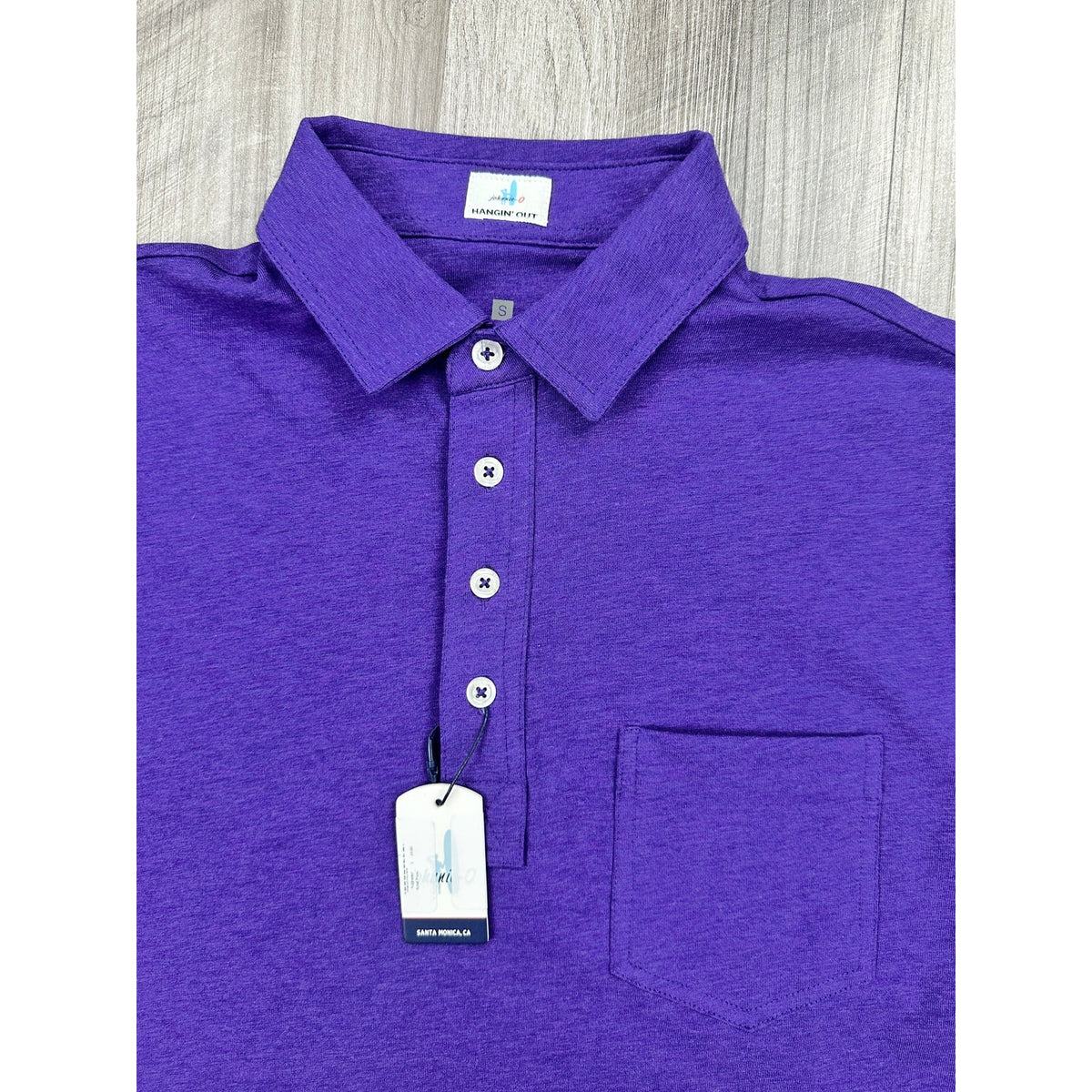 Johnnie-O Hangin' Out Gameday Original Polo — Size Small