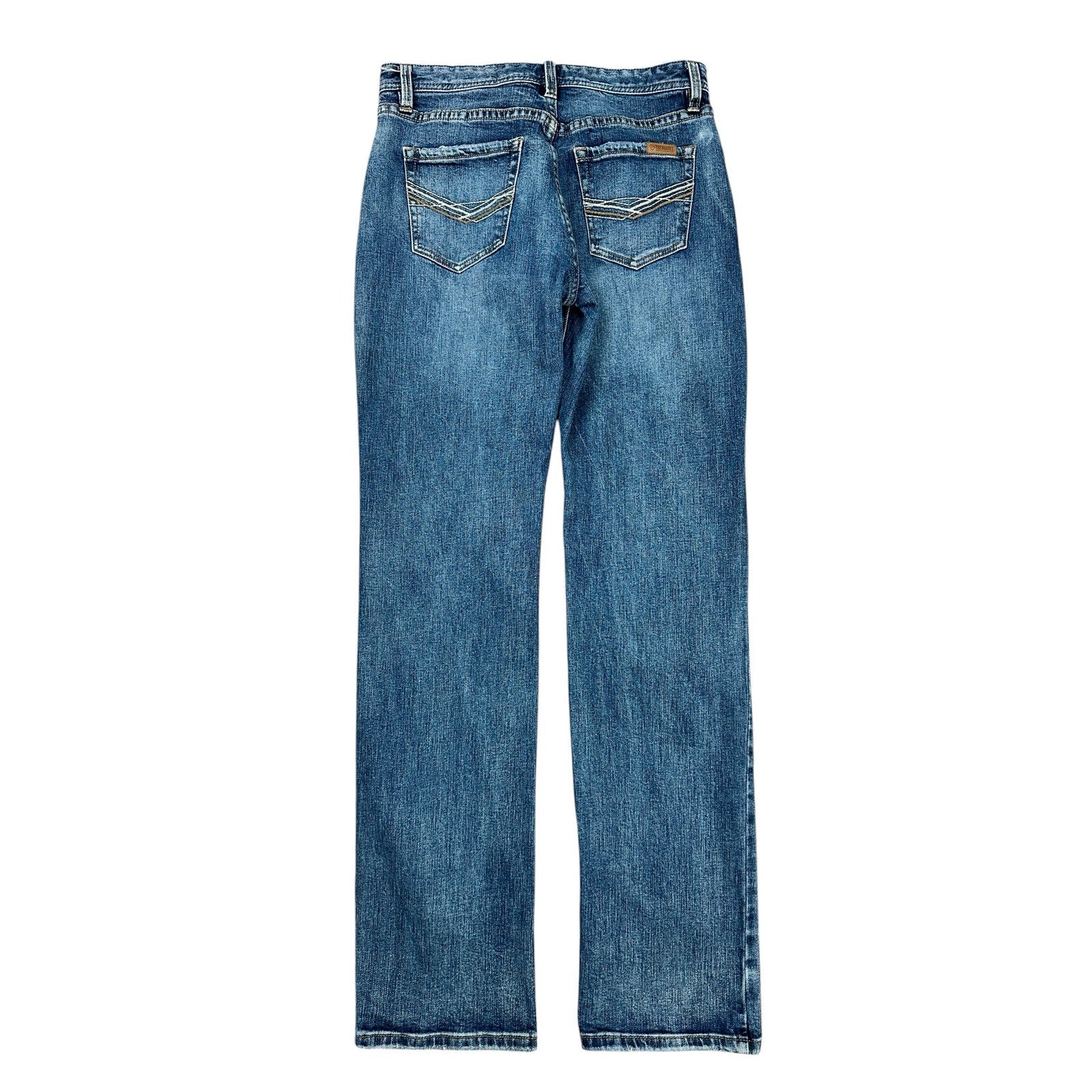 Rock & Roll Denim Vintage '46 Double Barrel Relaxed Bootcut Jean in Medium Wash — 30x36 // Preowned