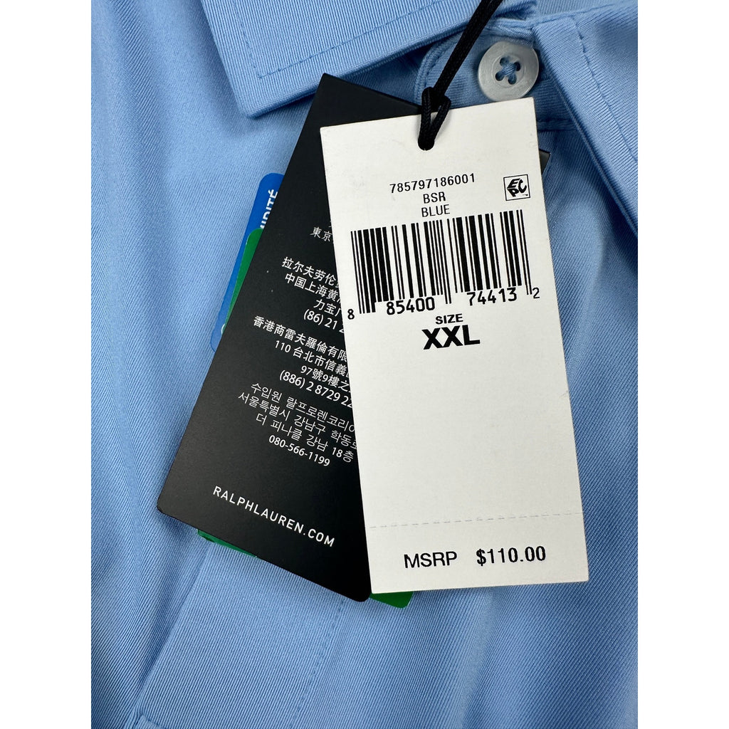 RLX Ralph Lauren Classic Fit Performance Golf Polo — Size 2XL