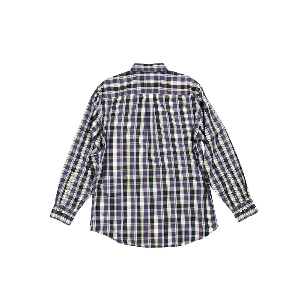 Peter Millar Crown Collection Plaid Long Sleeve Button Down Shirt — Size Large // Preowned