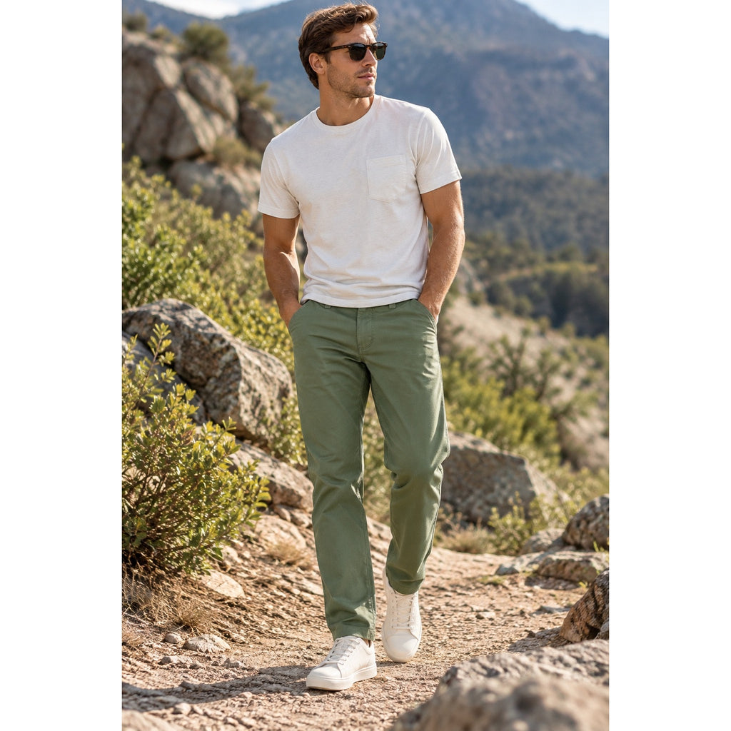 Ten Thousand Tactical Straight 5 Pocket Chino Pants — Size 33 // Preowned