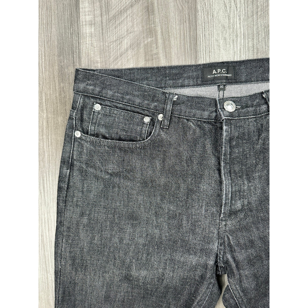 A.P.C. Petit New Standard Modern Slim Straight Jeans — Size 32 // Preowned