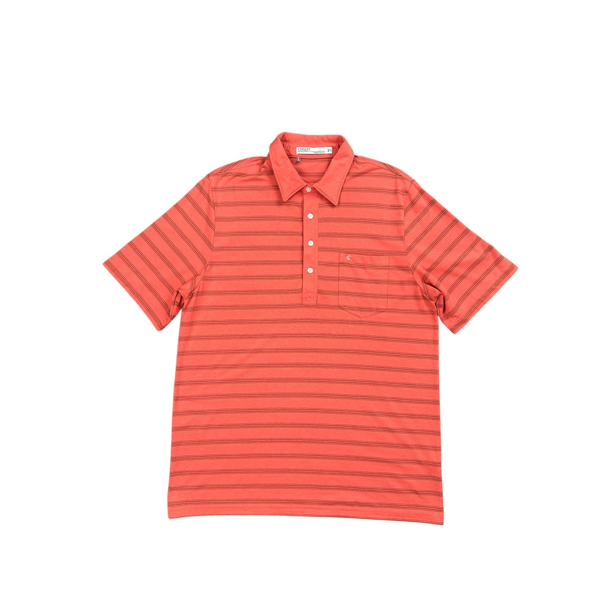 Criquet Performance Players Shirt Pocket Polo — Size Large // Preowned