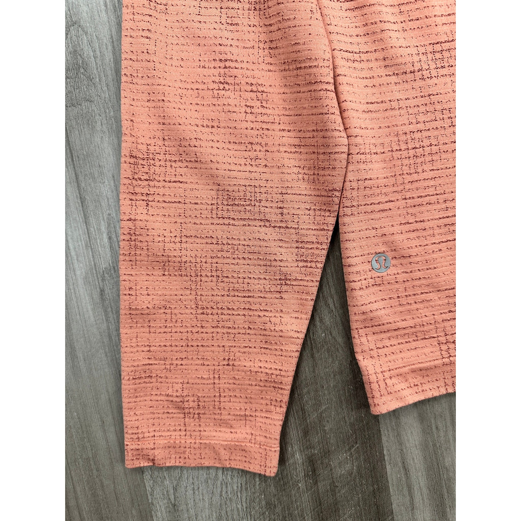 Lululemon Metal Vent Tech Long Sleeve Tee in Peach Orange — Size 2XL // Preowned