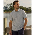 Southern Marsh Bermuda Performance Jersey Polo in Heather Gray — Size Small // Preowned