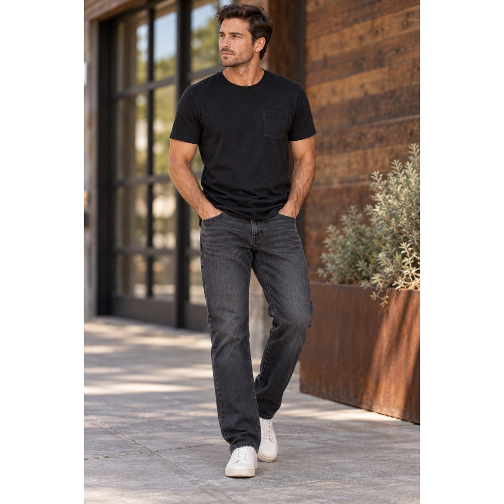 Buffalo David Bitton Driven Relaxed Straight Jeans — Size 32x32