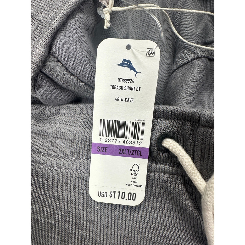 Tommy Bahama Tobago Bay Shorts in Cave Gray — Size 2XLT