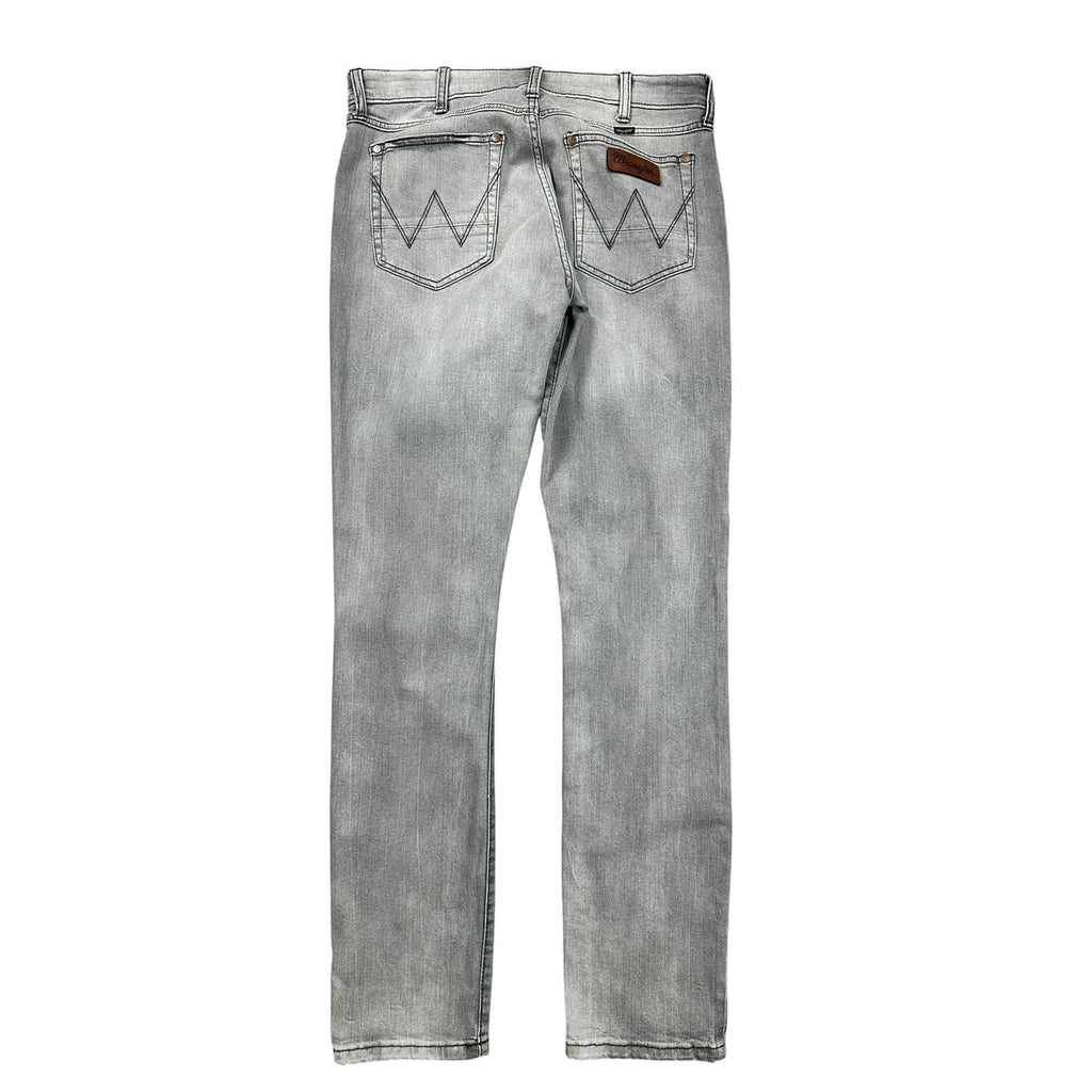 Wrangler Slim Tapered Jean in Gray Wash — 31x32